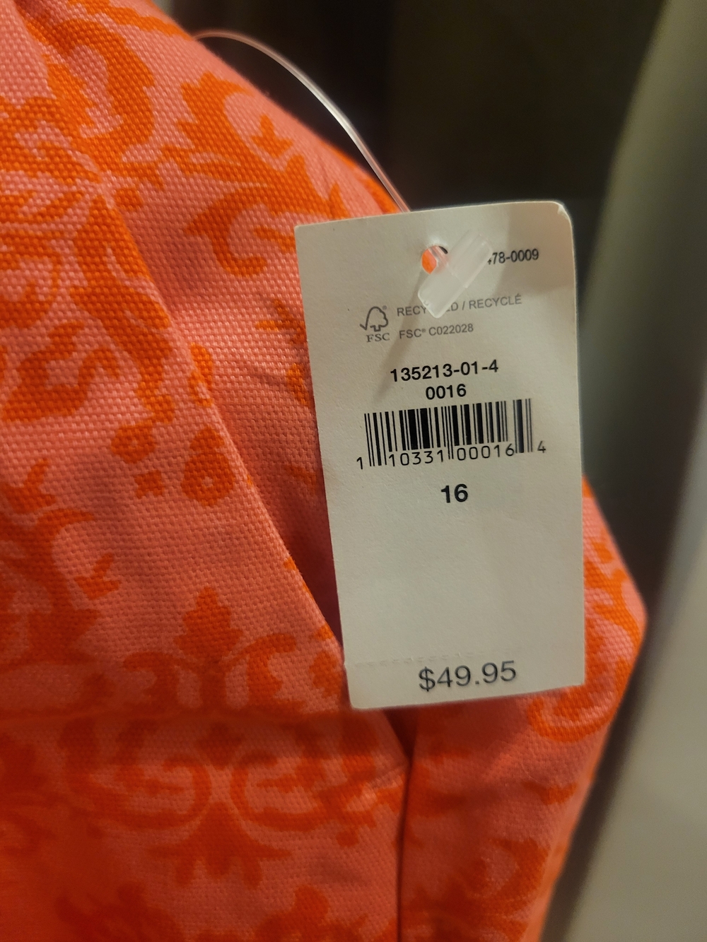 GAP Women's Coral Damask Pattern Shorts - Picture 5 of 6